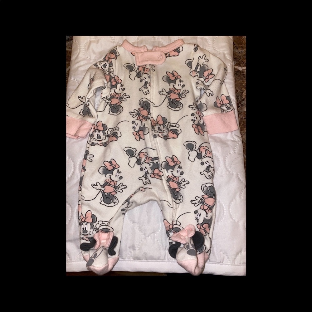 Minnie Mouse baby sleeper